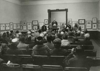 Opening of "The H. H. Kynett Collection of Etchings by  James McBey" Exhibition (Memorabilia after 1959 Related to James McBey)