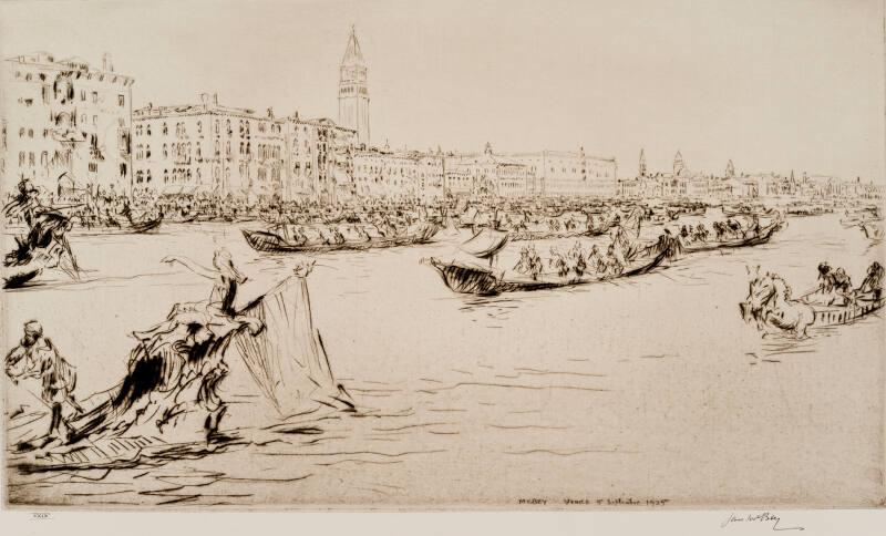 A Regatta on the Grand Canal