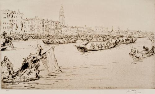 A Regatta on the Grand Canal