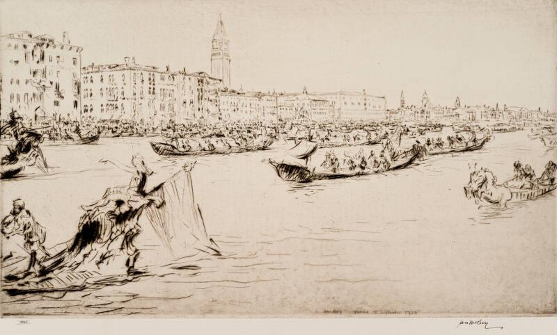 A Regatta on the Grand Canal