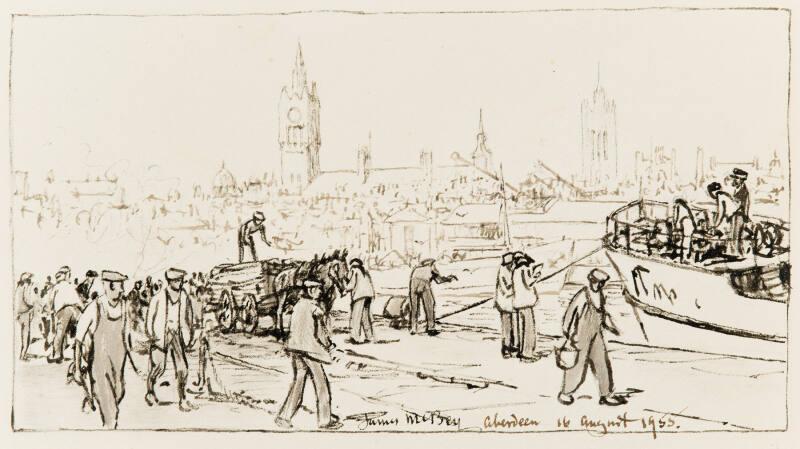 Aberdeen - Illustration for H.H. Kynett's "Thank You Britain"