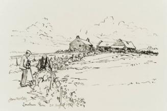 Loneburn Farm (P.194) Illustration for H.H. Kynett's "Thank You Britain"