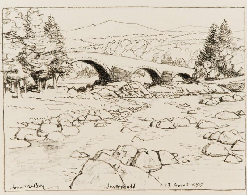 Invercauld - Illustration for H.H. Kynett's "Thank You Britain"