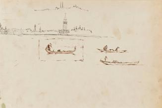 Views of Venice and Gondoliers