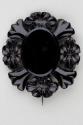 Black Metal Mourning Brooch