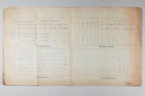 Site Plan for the No.3 and 4 New South Mill. for Richards Ltd., Aberdeen