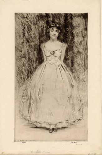 The Silk Dress (Mrs William Murray) by James McBey