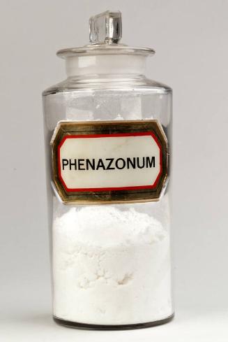 Recessed Label Powder Shop Round PHENAZONUM