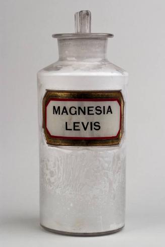Recessed Label Powder Shop Round MAGNESIA LEVIS