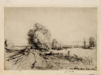 The Seine At Rouen by James McBey