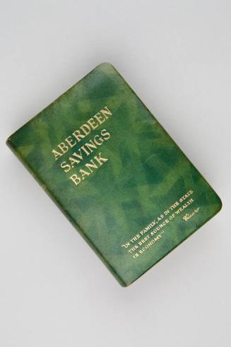 Piggy Bank presented in the form of a Savings Book