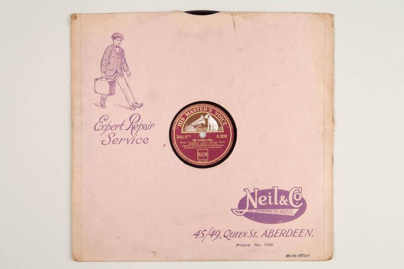 Wedding Dance Waltz and Blue Danube Waltz (78 rpm Record)