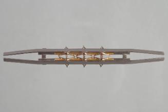 White and Yellow Gold Brooch by Colin Smith