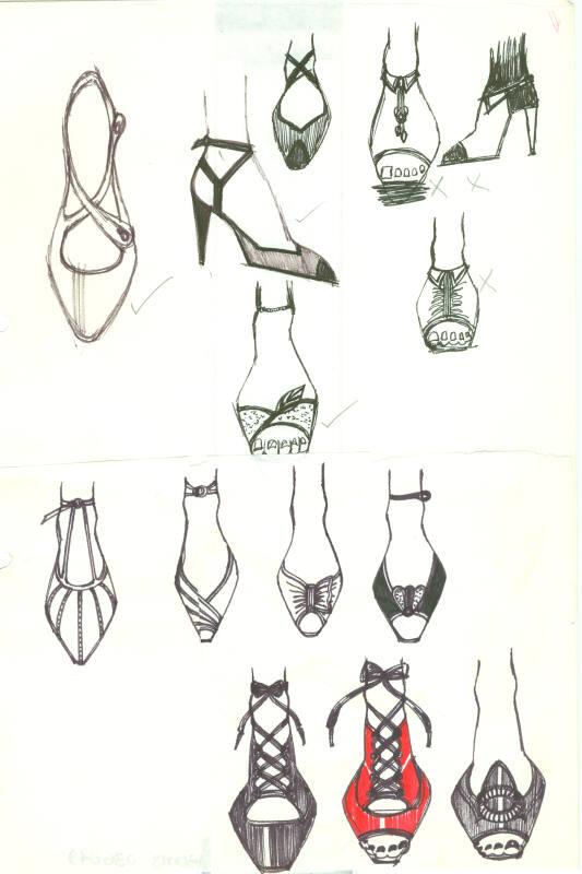 Multidrawing of Shoes