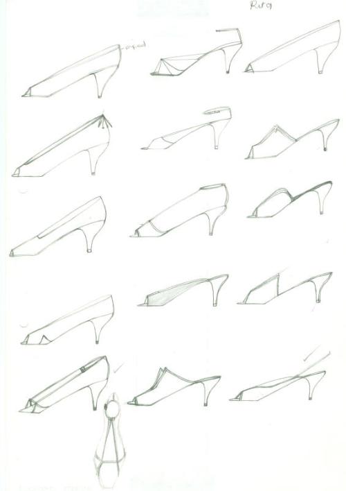 Multidrawing of Shoes