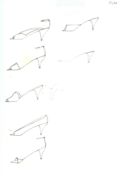 Multidrawing of Shoes