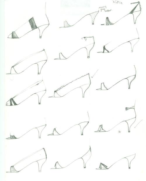 Multidrawing of Shoes