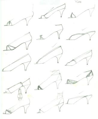 Multidrawing of Shoes