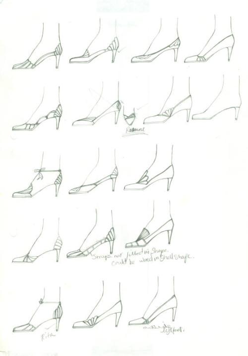 Multidrawing of Shoes