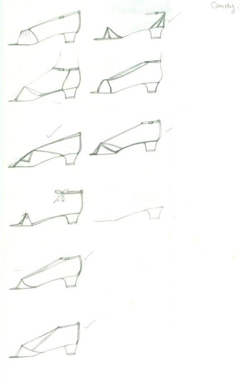 Multidrawing of Shoes