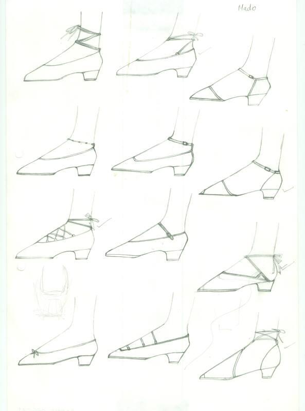 Multidrawing of Shoes