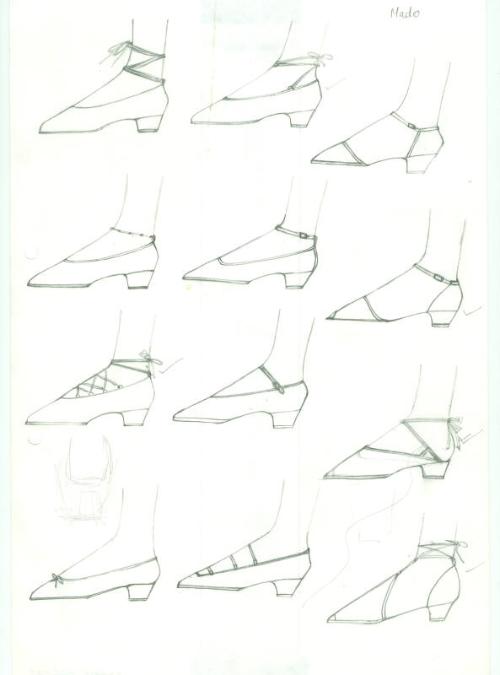 Multidrawing of Shoes