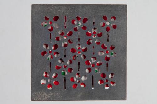 Origami Flowers Brooch by Anna Gordon