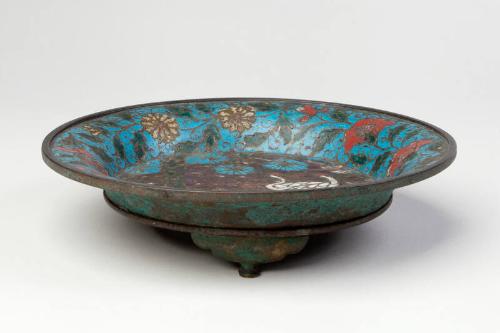 Chinese Cloisonné Enamel Dish