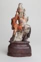 Carved Tibetan Figure (Possibly Buddha) on Horseback
