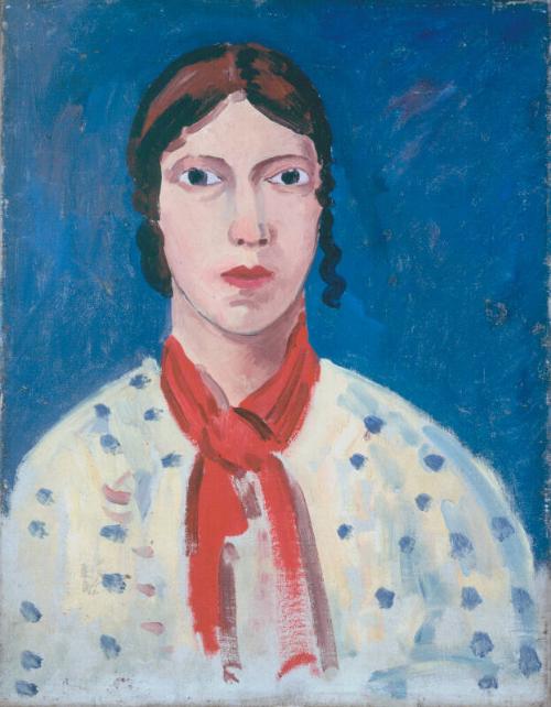 Head Of A Gypsy by James Dickson Innes