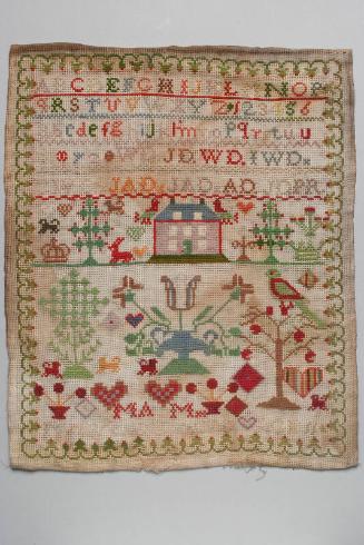 Sampler With Purple House