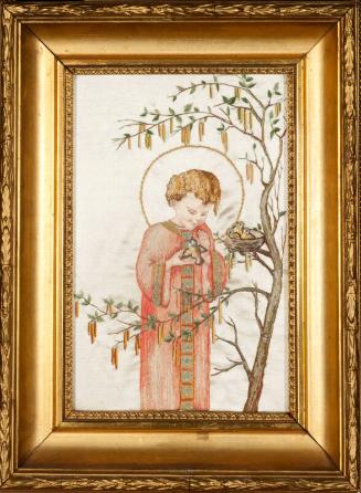 Needlework Of Christ Child