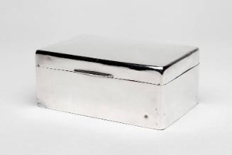 Silver Cigarette Box by James Carr