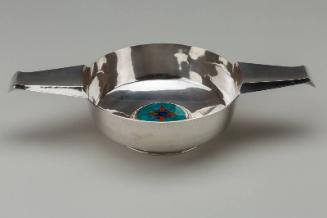 Silver and Enamel Quaich