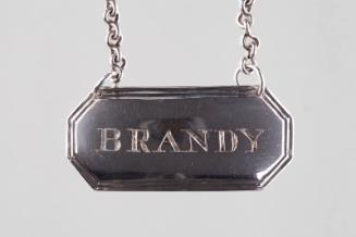 Brandy Decanter Label by William Jamieson