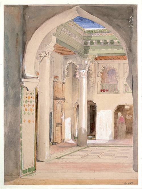 Interior Of A Moorish House by Sir William Allan