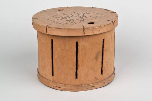 Wooden Cheese Box/Drum