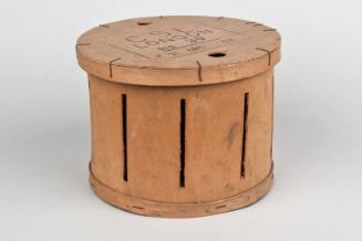 Wooden Cheese Box/Drum
