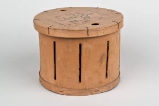 Wooden Cheese Box/Drum