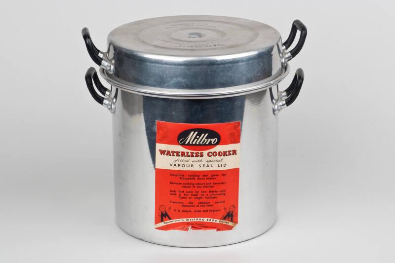 Milbro Waterless Cooker, Vapour Seal Type