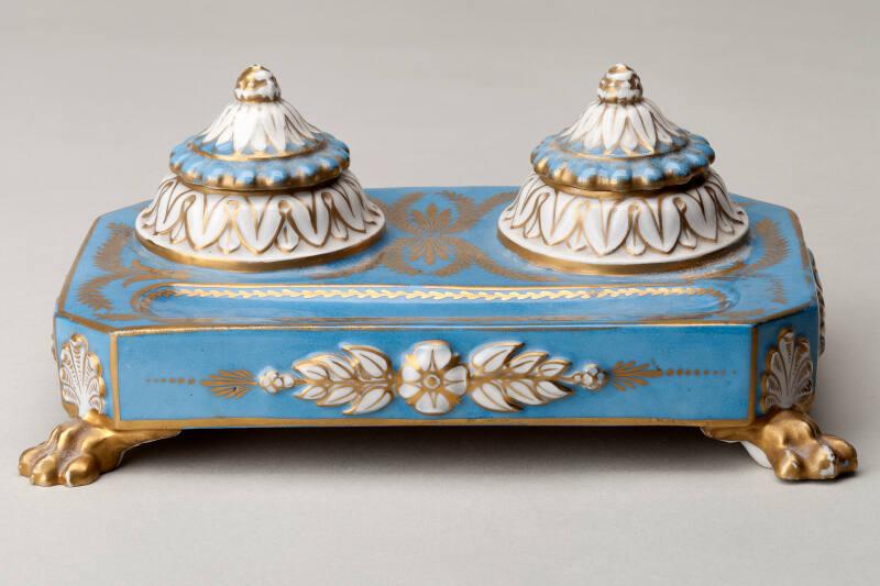 Gilded Inkstand