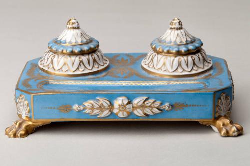 Gilded Inkstand