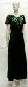 Green Velveteen Dress