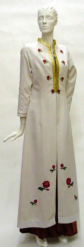 White Rosebud Coat