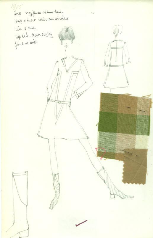 Drawing of Dress