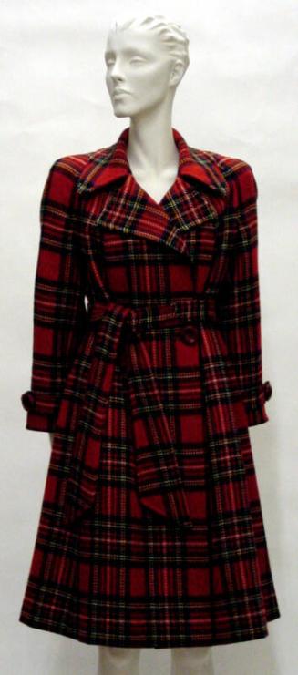 Tartan Wool Coat