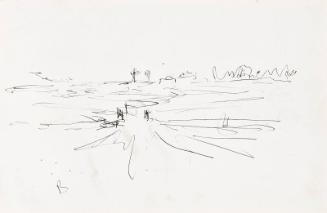 Landscape (recto & verso) (Sketchbook - War)