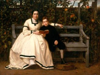 In The Garden At Auchlunies by Sir George Reid
