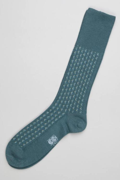 Pair of Green Utility Scheme Socks