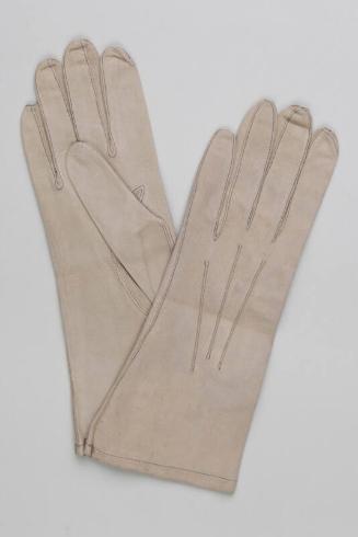 Pair of Beige Utility Scheme Gloves